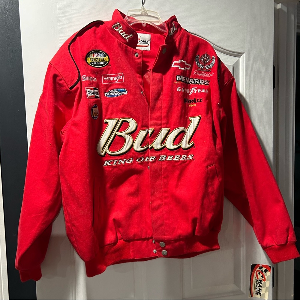 *Vintage NASCAR racing jacket Dale Earnhardt Jr